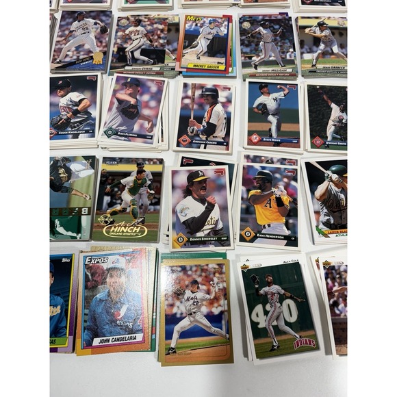 500 Baseball Card Lot from 1980s-1990s Huge MLB Mixed Variety Great Mix #12 - Picture 1 of 9
